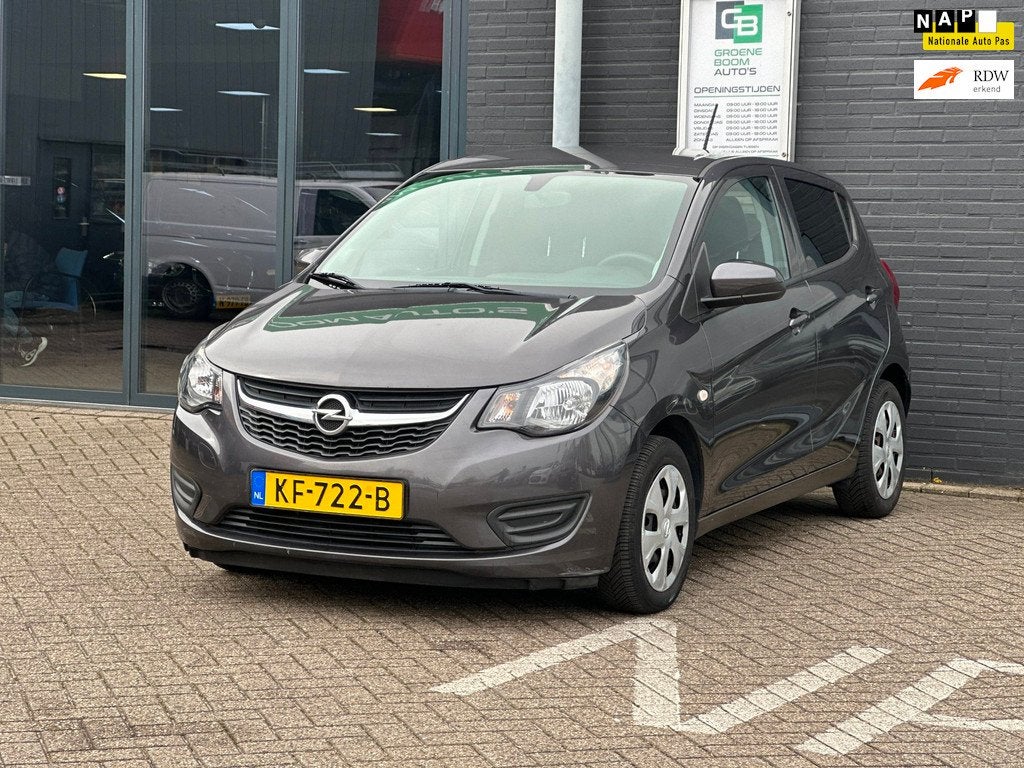 Opel KARL 1.0 ecoFLEX Edition/2E EIG/AIRCO/CRUICONTROL/NL-AU, Voorwielaandrijving, 839 kg, Stof, Gebruikt