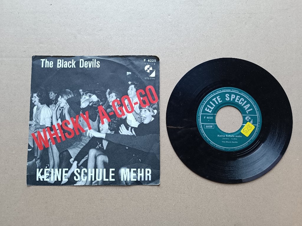 Single: The Black Devils - Keine Schule Mehr (1965), Ophalen of Verzenden, Gebruikt, 7 inch, Pop