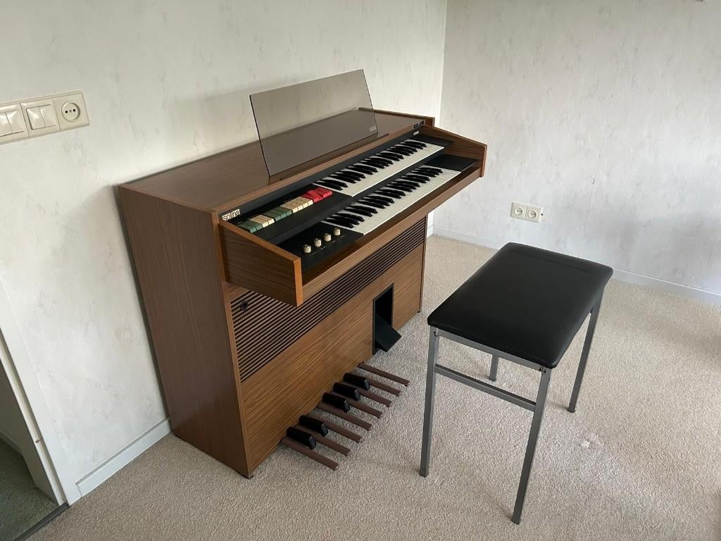Orgel elektrisch 2 klavieren, Muziek en Instrumenten, Orgels, Ophalen, Gebruikt, 2 klavieren, Orgel