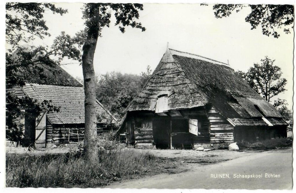 Ruinen - Schaapskooi Echten, Verzenden, 1960 tot 1980, Gelopen, Drenthe