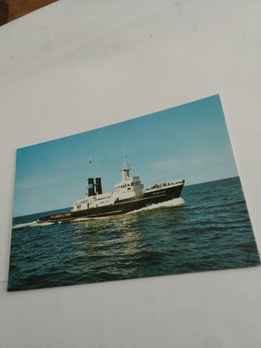 Ansichtkaart m.sl.b. NOORDZEE - Rederij Smit Rotterdam, Ophalen of Verzenden, 1960 tot 1980, Voertuig