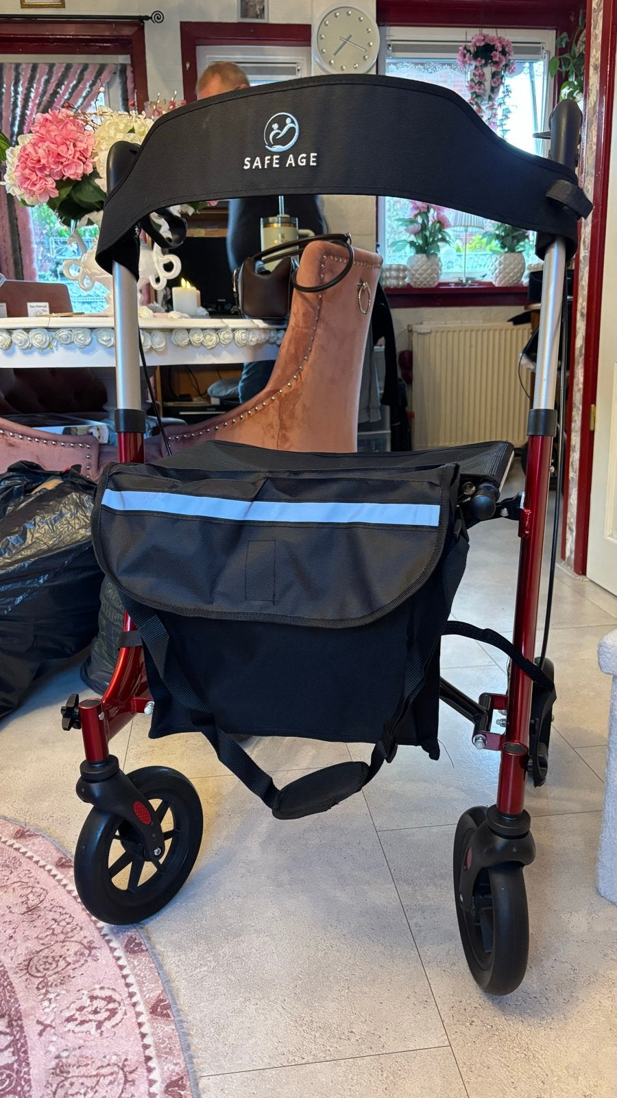 Rollator, Ophalen, Opvouwbaar, Zo goed als nieuw