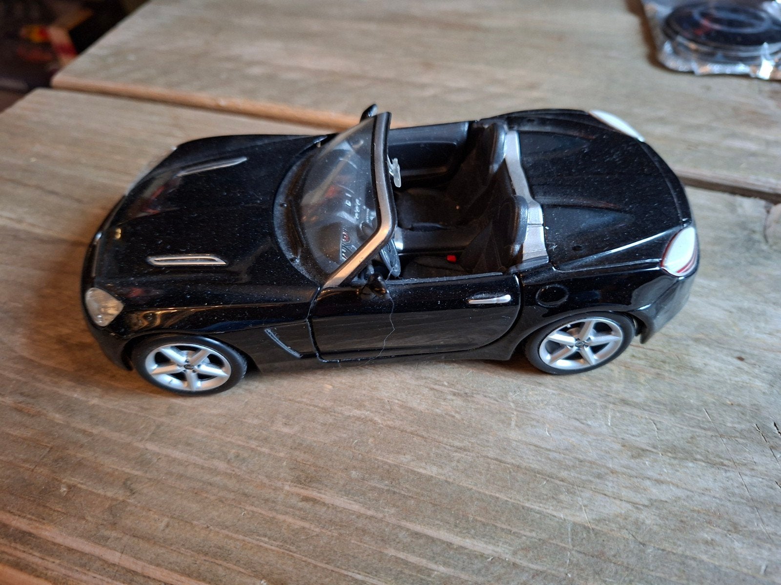 Opel GT Modelauto - Zwart, Zo goed als nieuw, Hobby en Vrije tijd, Modelauto's | 1:24, Ophalen of Verzenden, Zo goed als nieuw