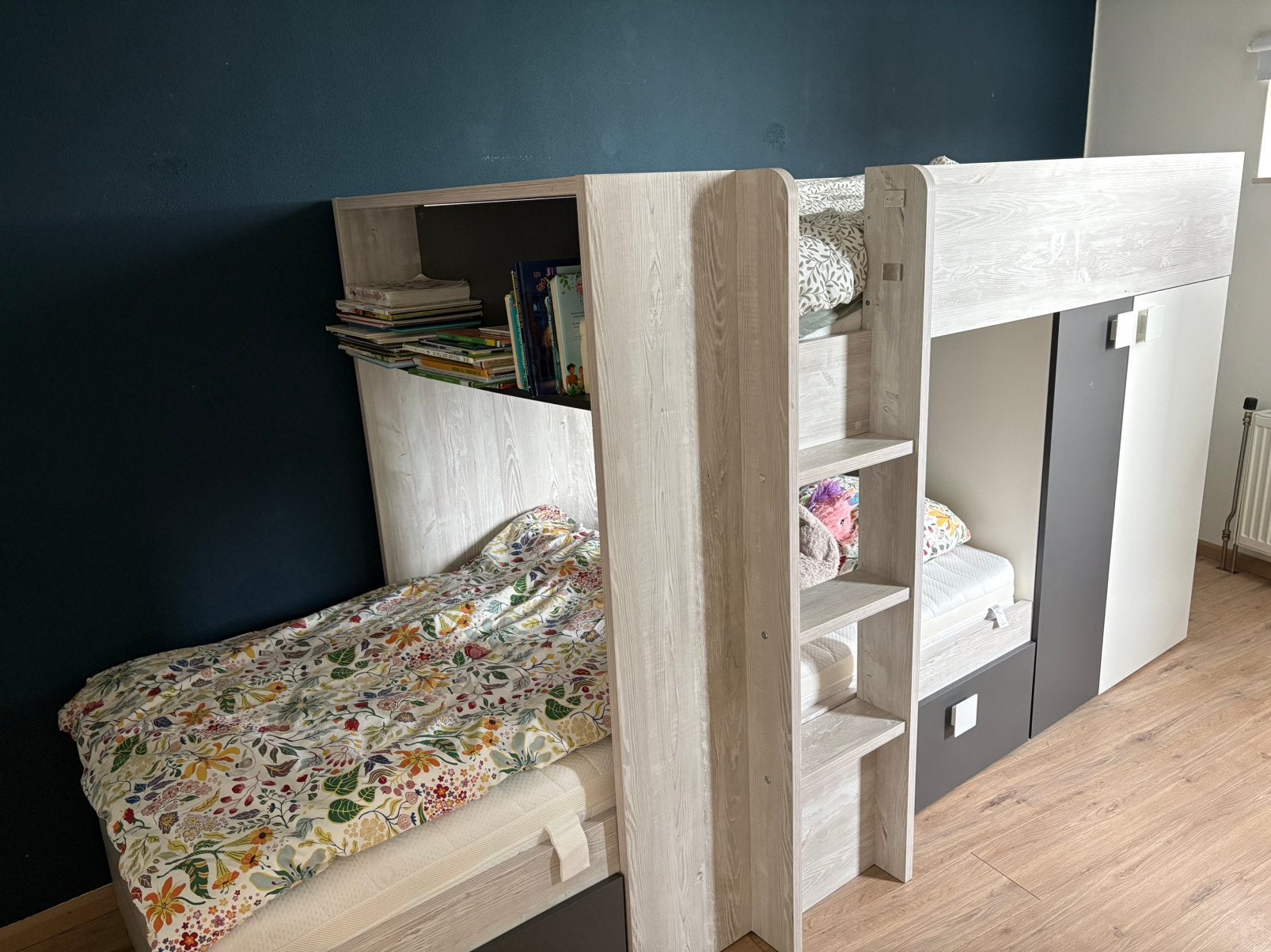 Stapelbed, Kinderen en Baby's, Kinderkamer | Stapelbedden en Hoogslapers, Ophalen, Gebruikt, Stapelbed