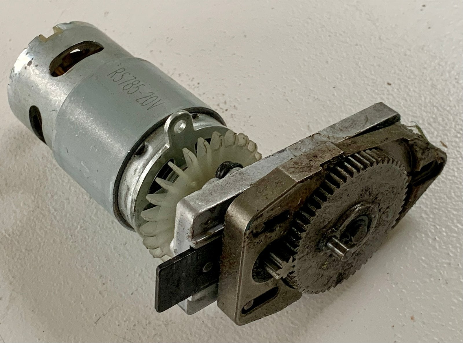 Elektromotor RS785-20V voor heggenschaar, Tuin en Terras, Ophalen of Verzenden, Gebruikt, Accu