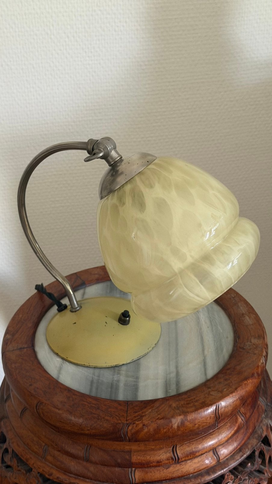 Vintage art deco lamp tafellamp bedlamp, Antiek en Kunst, Ophalen of Verzenden
