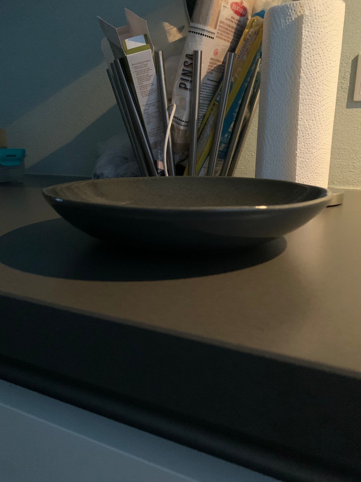 GEZOCHT! Pasta l diepe borden Hema Porto, Ophalen of Verzenden, Zo goed als nieuw, Bord(en), Overige stijlen