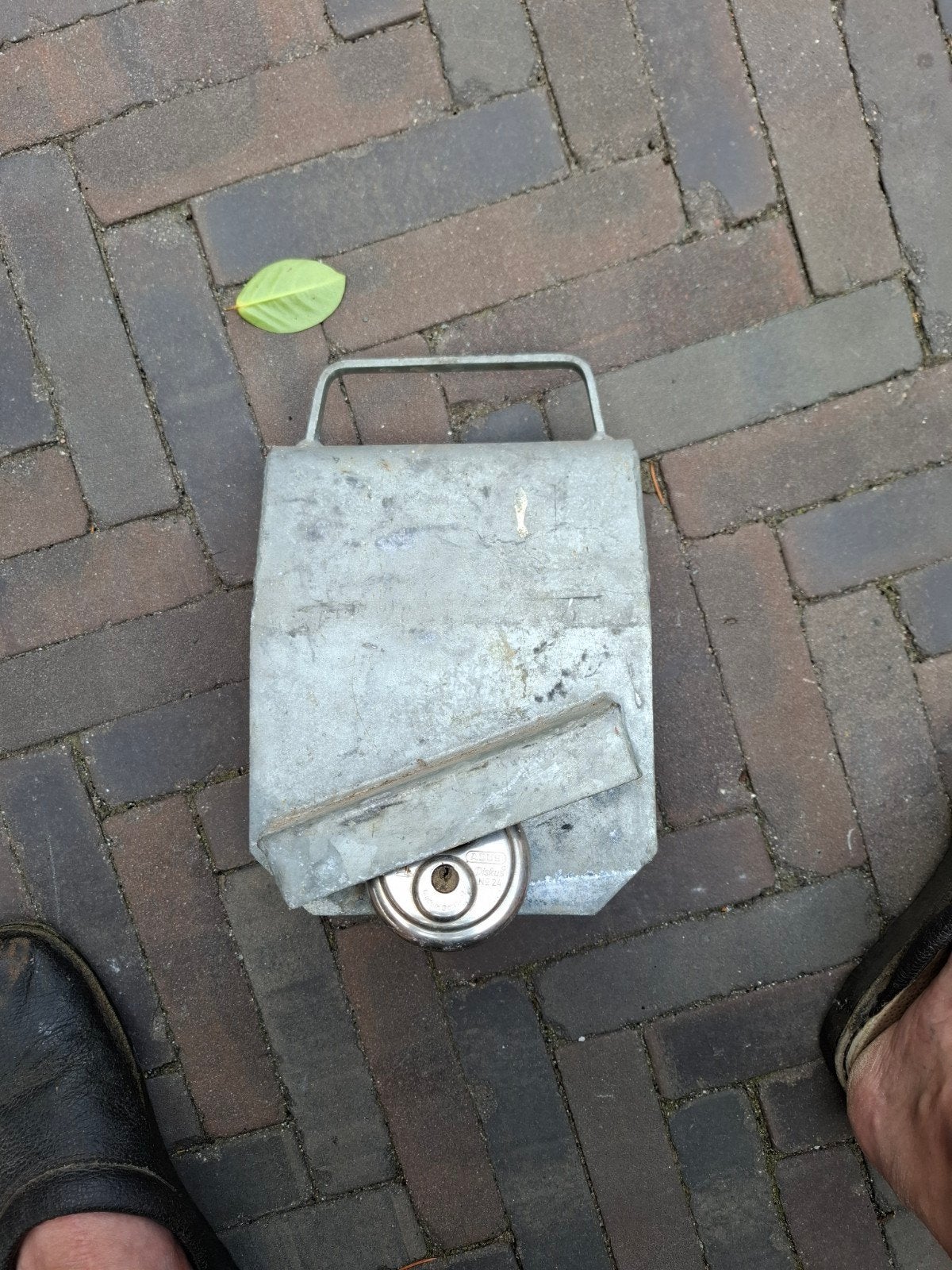 Kopslot voor caravan of aanhangwagen, Ophalen of Verzenden