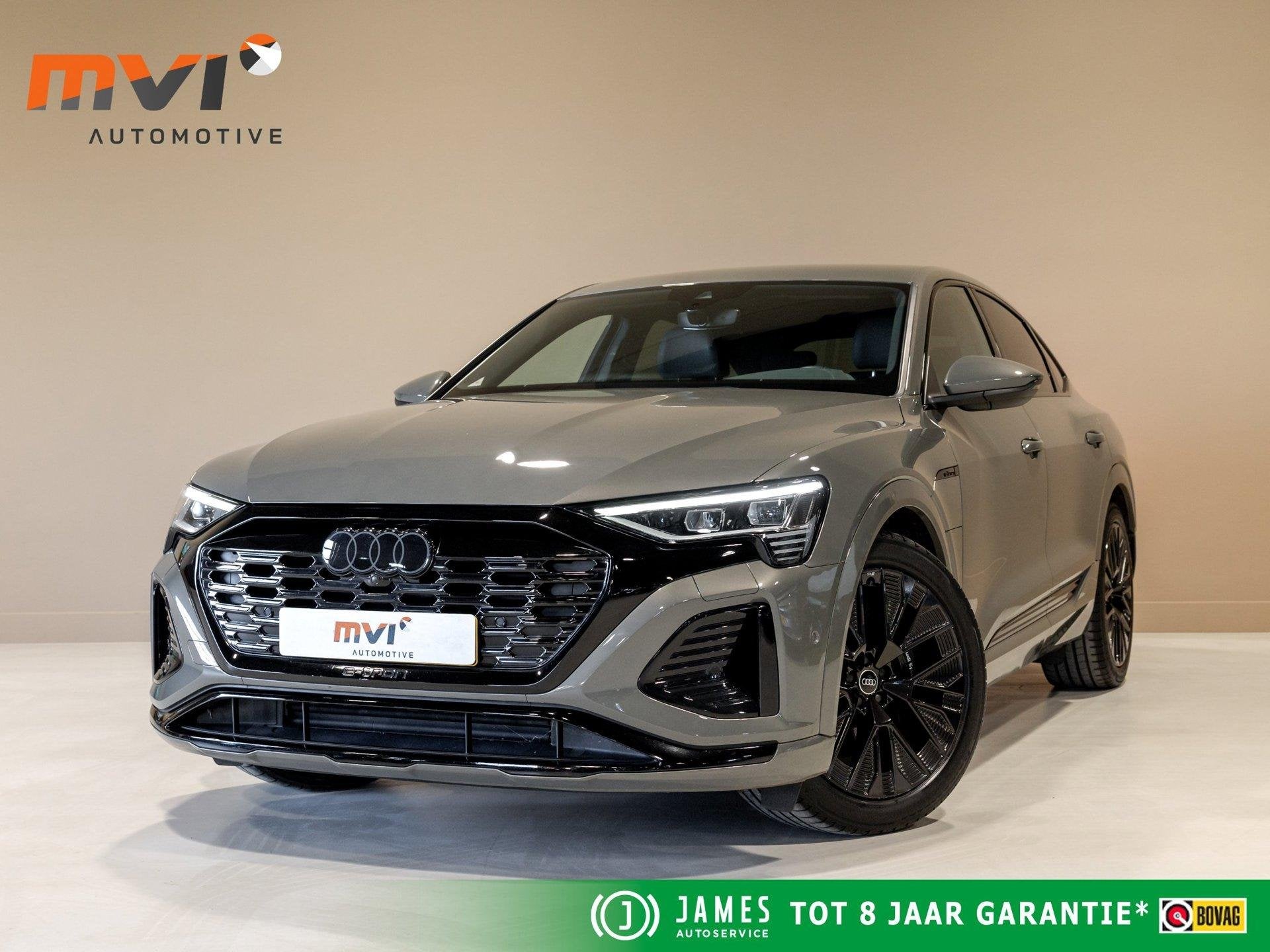 Audi Q8 Sportback e-tron 50 quattro S Edition 95 kWh SOH 94%, Auto's, Automaat, 131 €/maand, 95 kWh, Met garantie (alle)