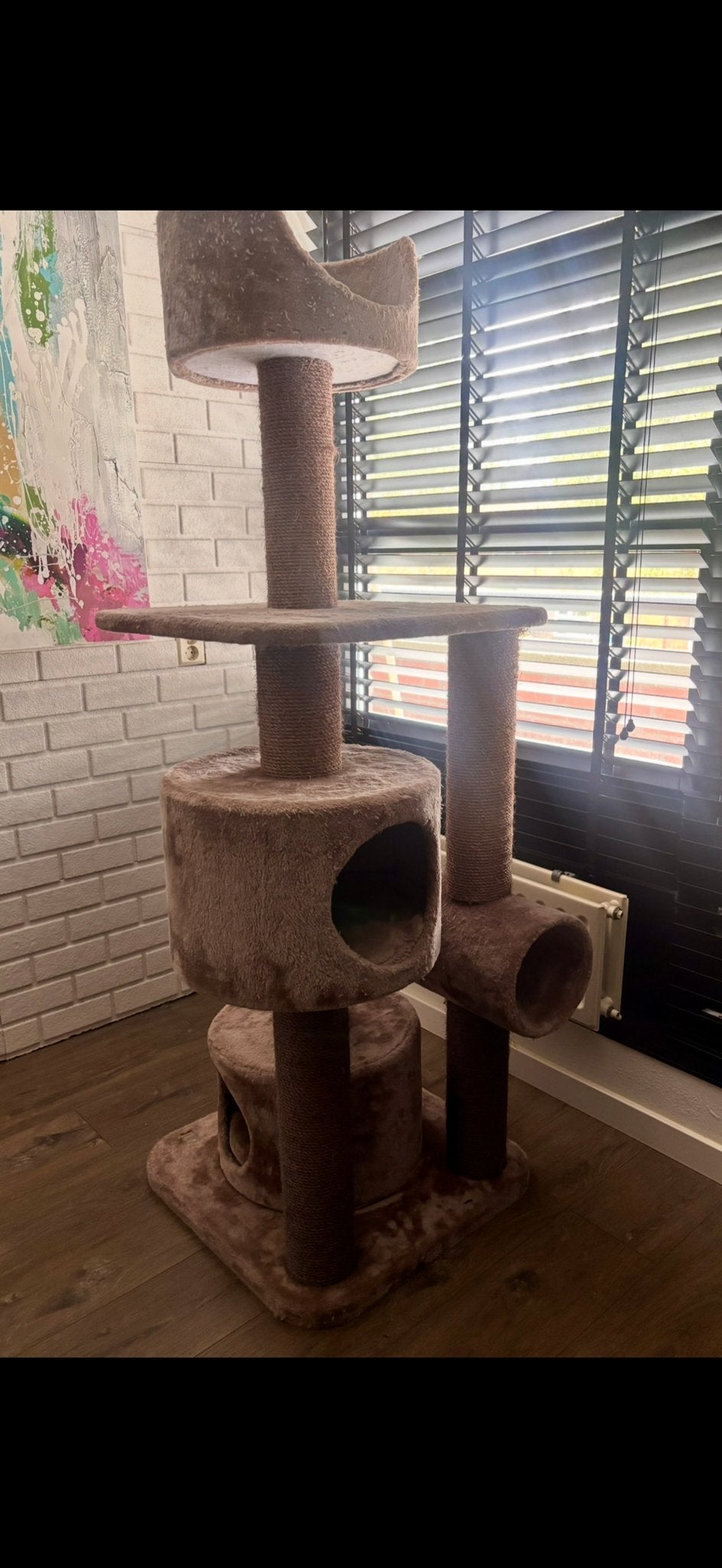 Katten krabpaal PET REBELS, Dieren en Toebehoren, Ophalen, Gebruikt, Krabpaal