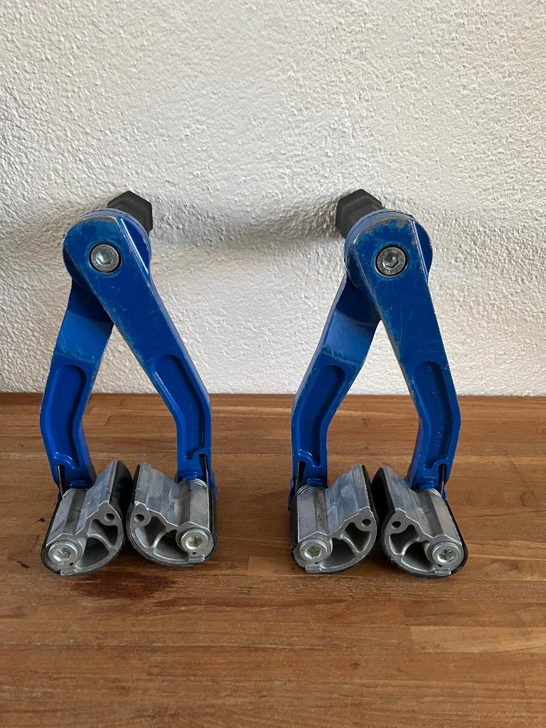 2x Delma platendragers . 80 kilo ., Ophalen, Gebruikt