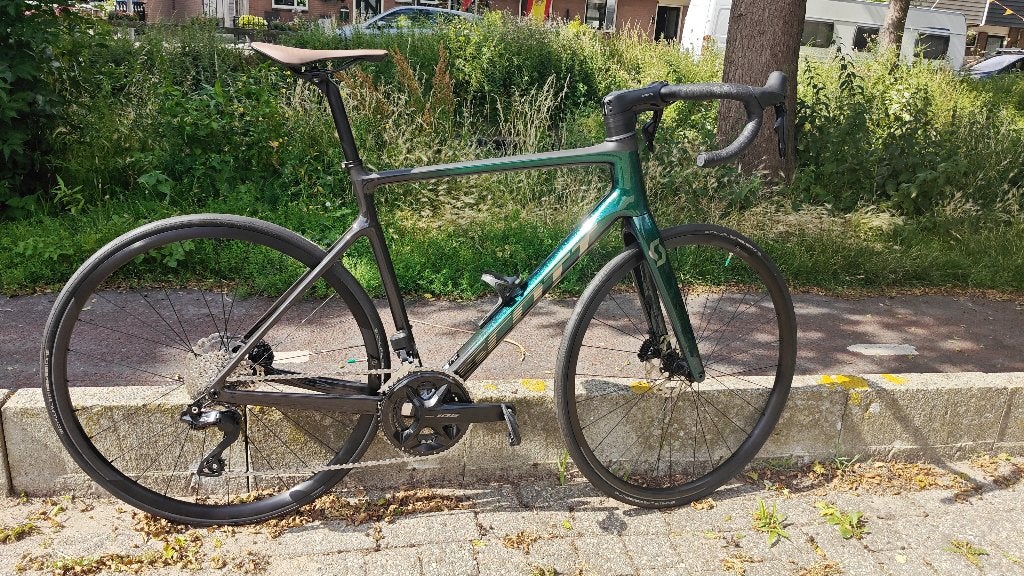 Zgan Scott Addict 20 (Minder dan 1.000 km gereden!), Fietsen en Brommers, 28 inch, Carbon, Heren, Zo goed als nieuw
