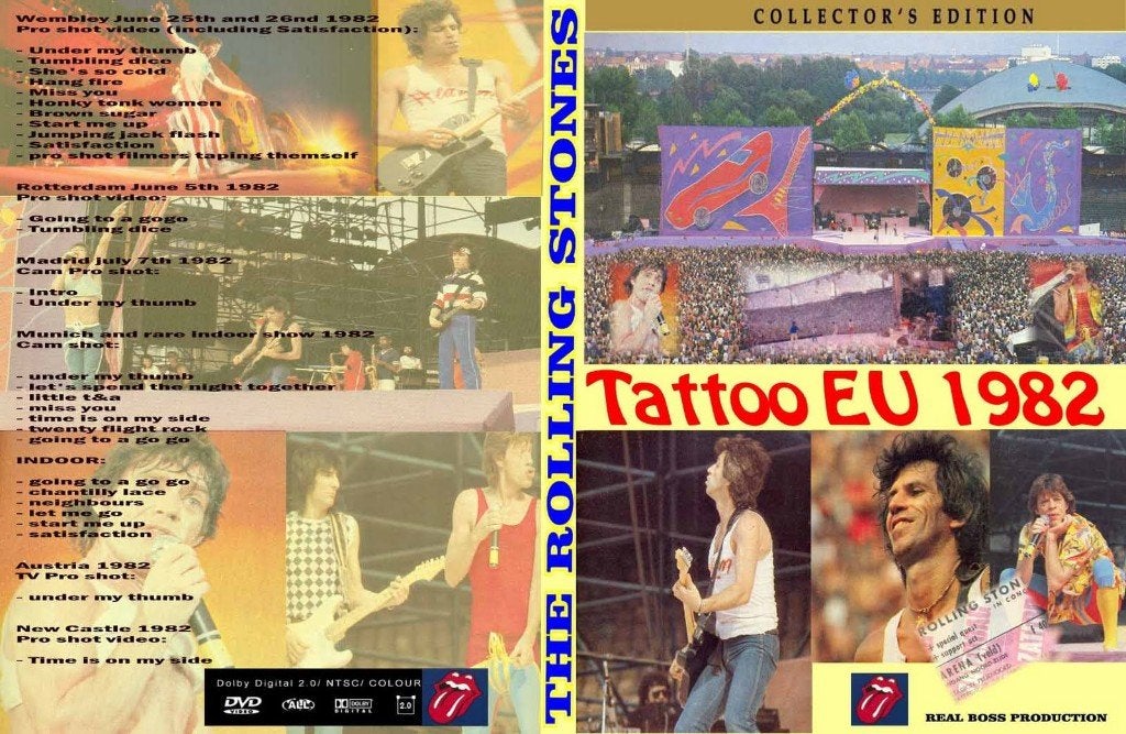 The Rolling Stones Tattoo EU 1982, Alle leeftijden, Verzenden, Nieuw in verpakking, Concert