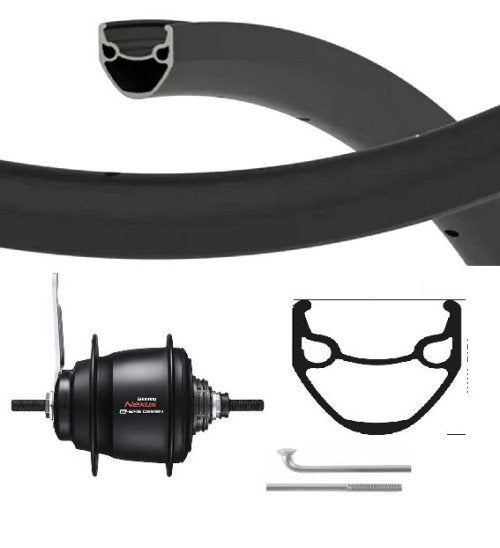 NIEUW! SHIMANO NEXUS5 DI2 achterwiel  – SG-C7050-5C
