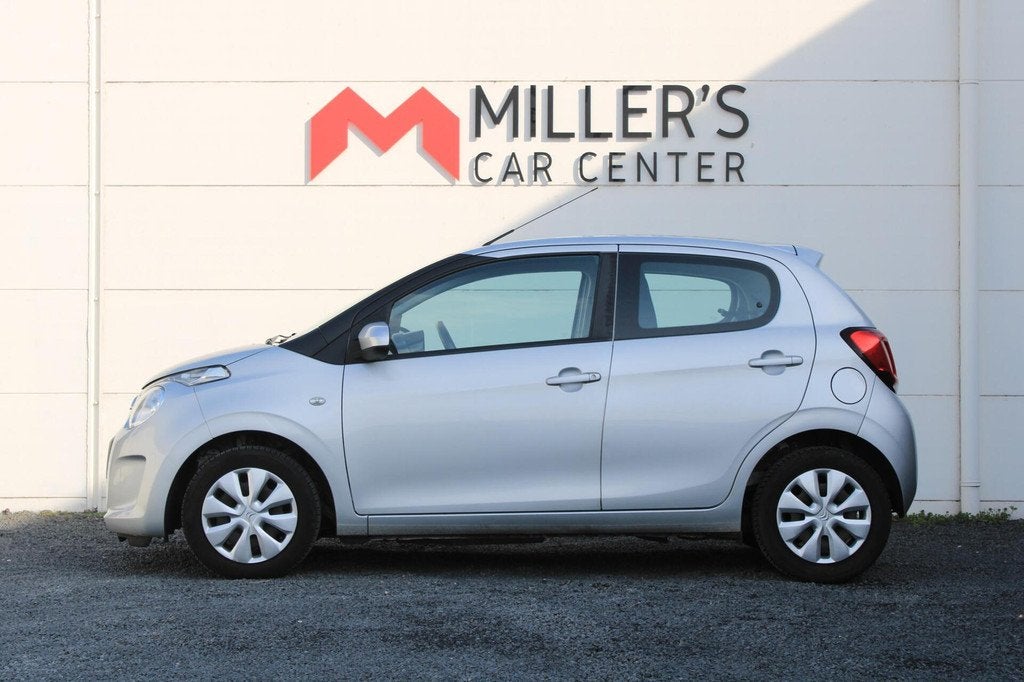 Citroen C1 1.0 VTi Shine Airco Bluetooth 5-deurs ORG NL Carp, Auto's, Voorwielaandrijving, Stof, Gebruikt, Met garantie (alle)