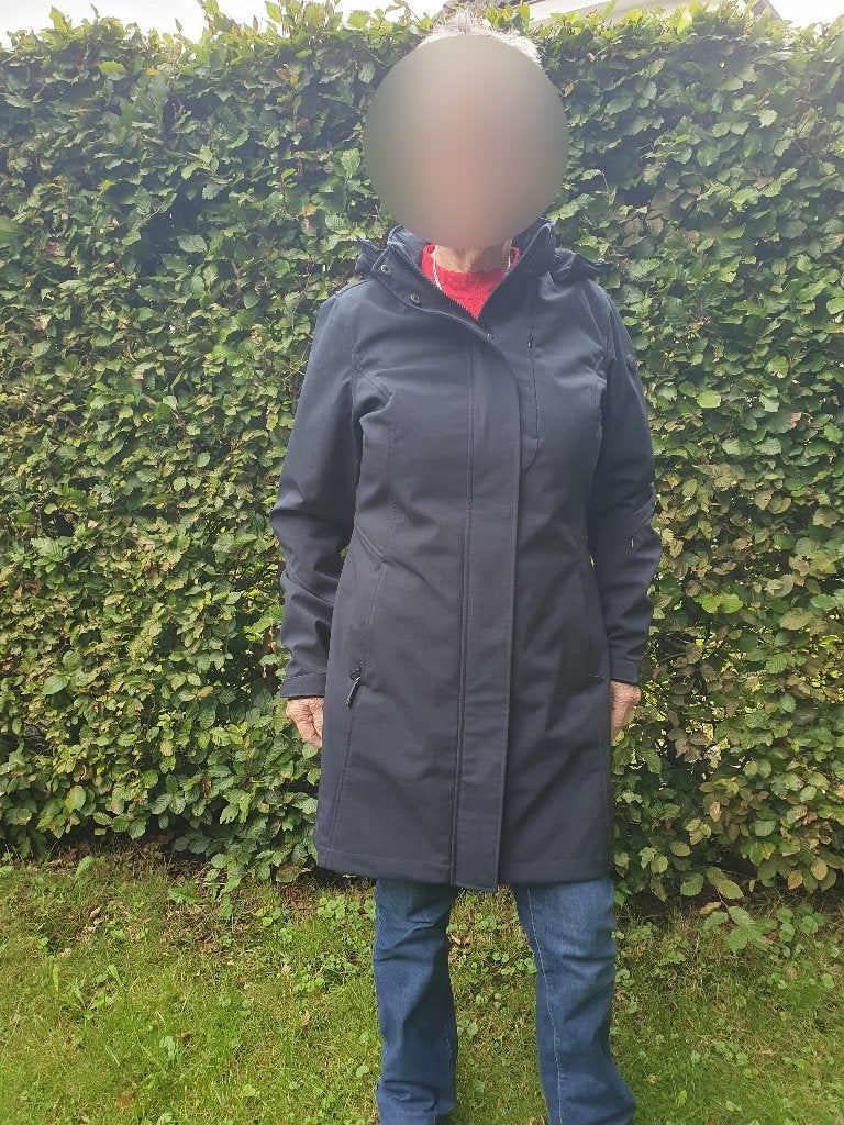 Human Nature jas, Kleding | Dames, Blauw, Maat 42/44 (L), Ophalen of Verzenden, Zo goed als nieuw