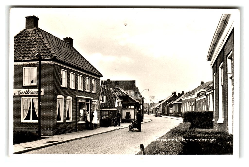 Termunten, Houwerdastraat, Ophalen of Verzenden, 1960 tot 1980, Gelopen, Groningen