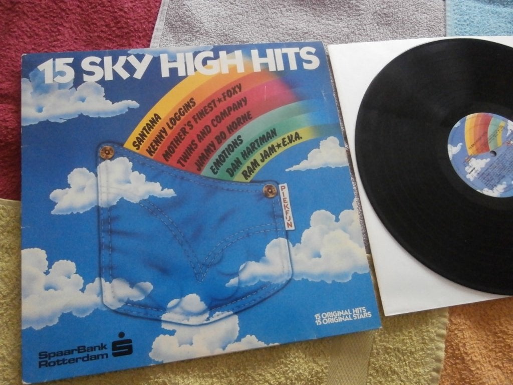 LP - 15 Sky High Hits - Various Artists., LP, Zo goed als nieuw, Pop, 12 inch