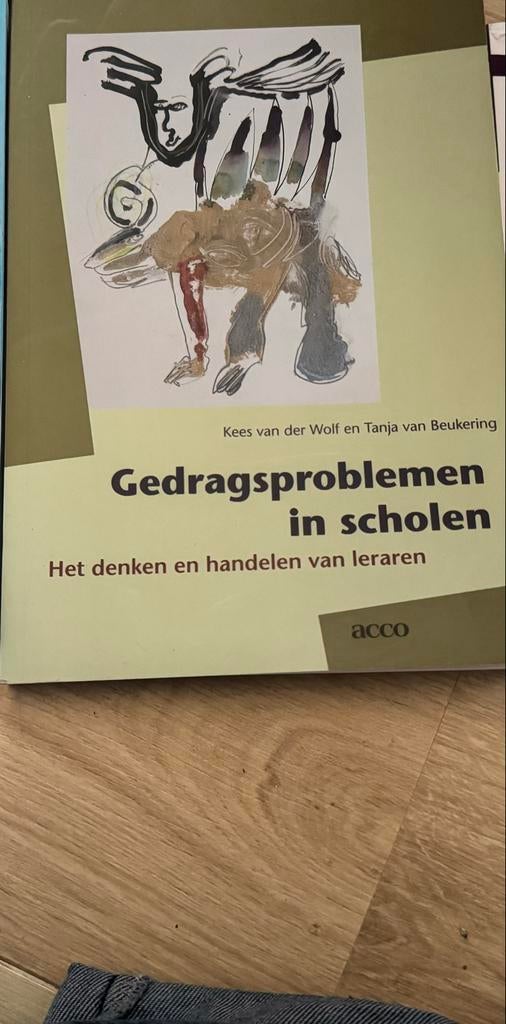 Gedragsproblemen in scholen Pabo boek, Ophalen of Verzenden, Gamma, Zo goed als nieuw, HBO