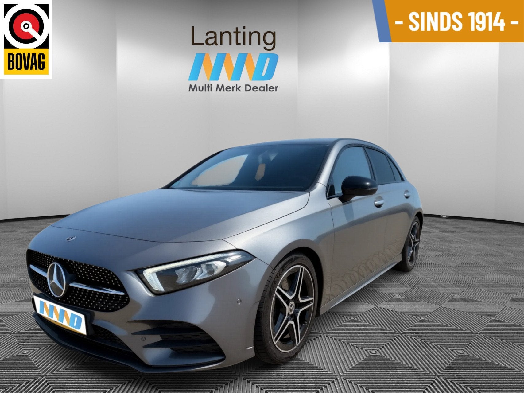 Mercedes A-klasse 220 Launch Edit. Prem. AMG Sfeerverlicht., Auto's, Mercedes-Benz, Gebruikt, Met garantie (alle), Origineel Nederlands