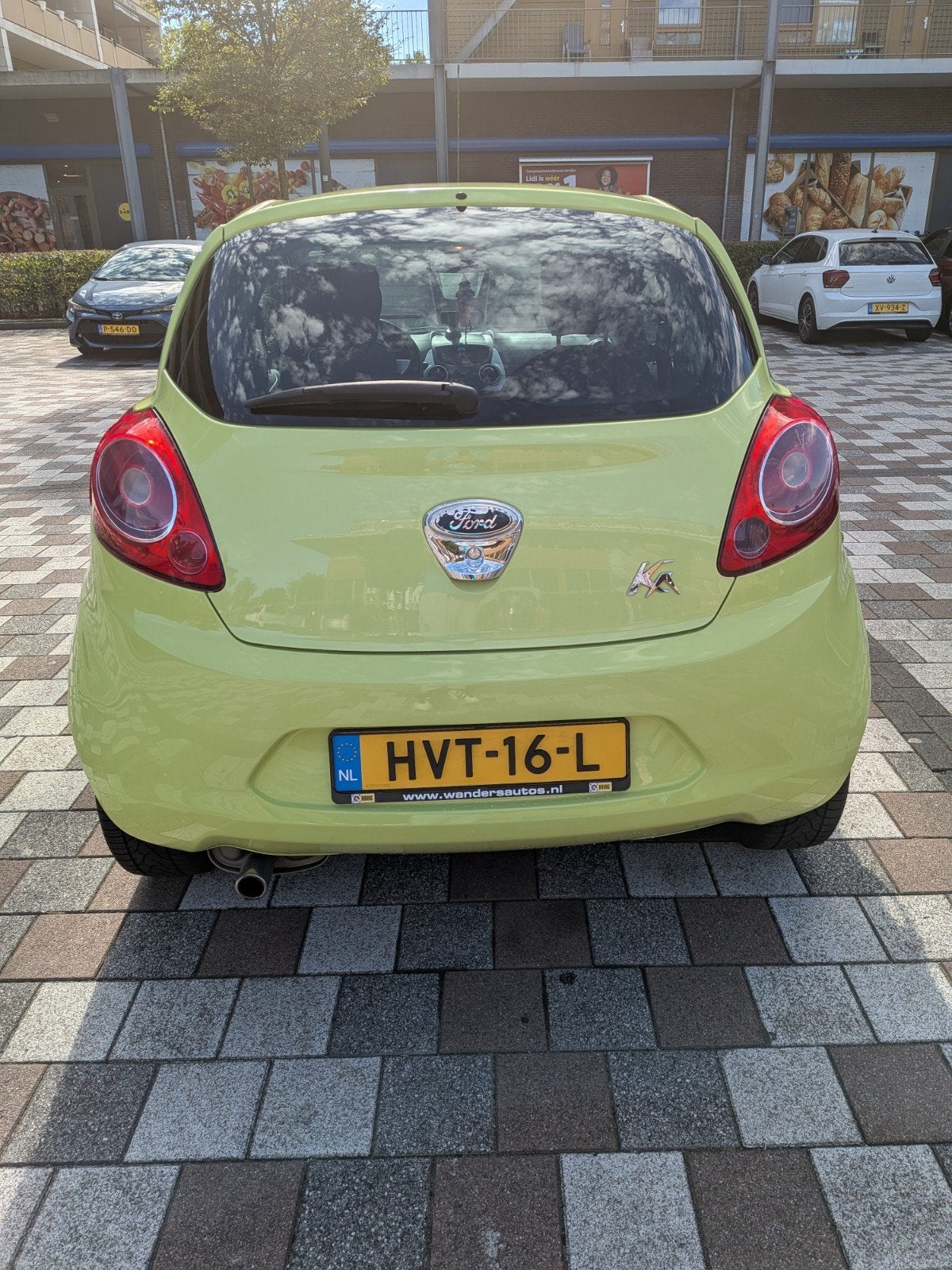 Ford Ka 1.2 51KW 2010 Groen, Voorwielaandrijving, Stof, 1242 cc, 4 cilinders