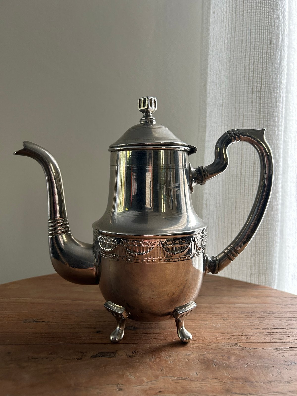 Antieke theepot / koffiepot, Antiek en Kunst, Ophalen of Verzenden