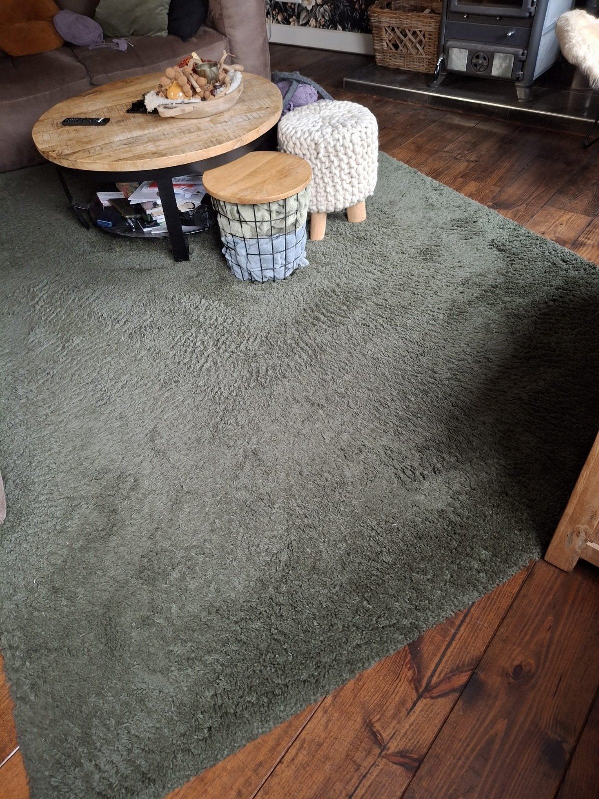 Vloerkleed 3x2 meter - Groen