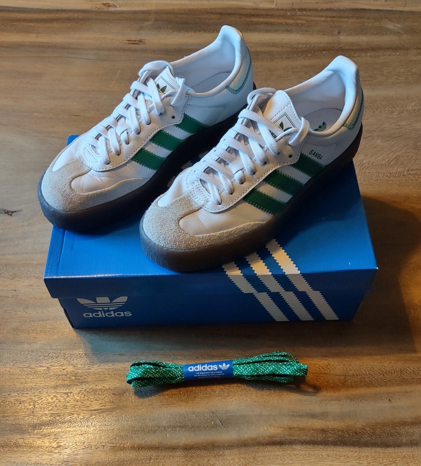Adidas Sambae Schoenen - maat 40 2/3, Adidas, Wit, Ophalen of Verzenden, Sneakers of Gympen