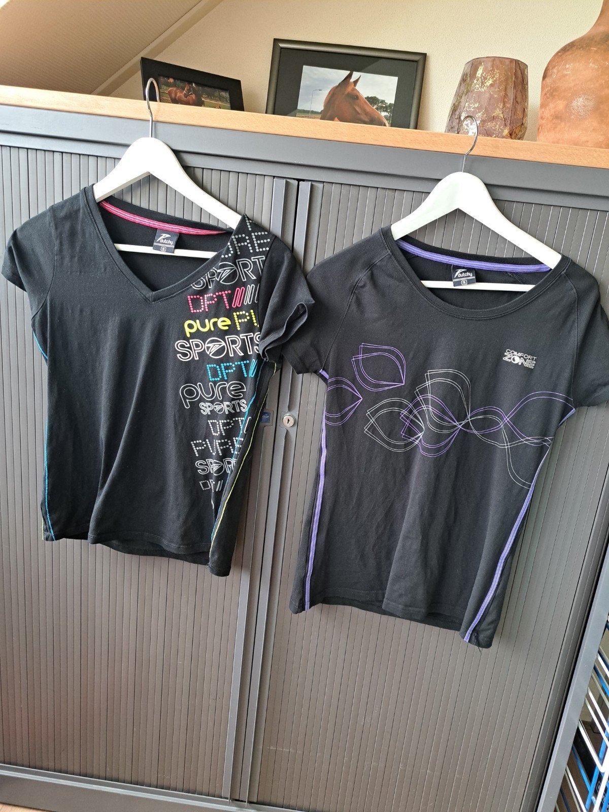 Dutchy sport shirtjes maat m 2 stuks, Dutchy, Zwart, Ophalen of Verzenden, Zo goed als nieuw