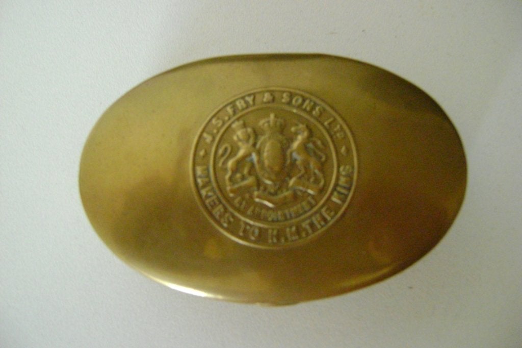 chocolade doosje koper, Ophalen of Verzenden, Koper