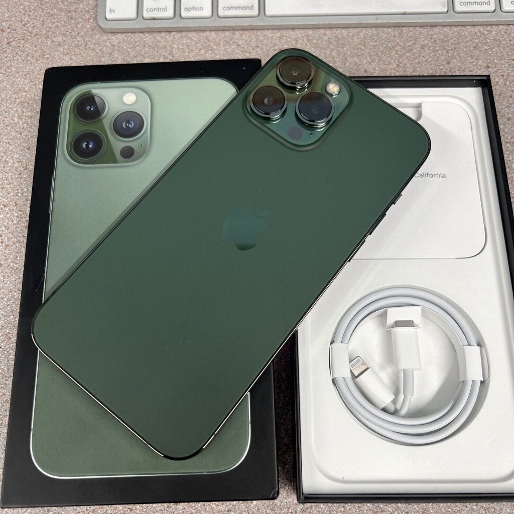 Apple iPhone 13 pro max 128 GB GROEN nieuwstaat garantie., ., Overige typen, Ophalen of Verzenden, Zo goed als nieuw