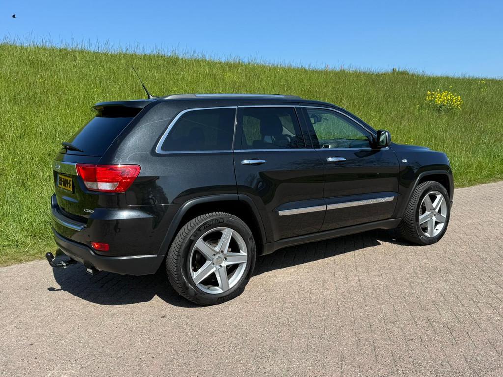 Jeep Grand Cherokee 3.0 CRD Limited Motor slechts 145.000 KM, Auto's, Jeep, Gebruikt, Zwart, Bi-Xenon koplampen, Leder