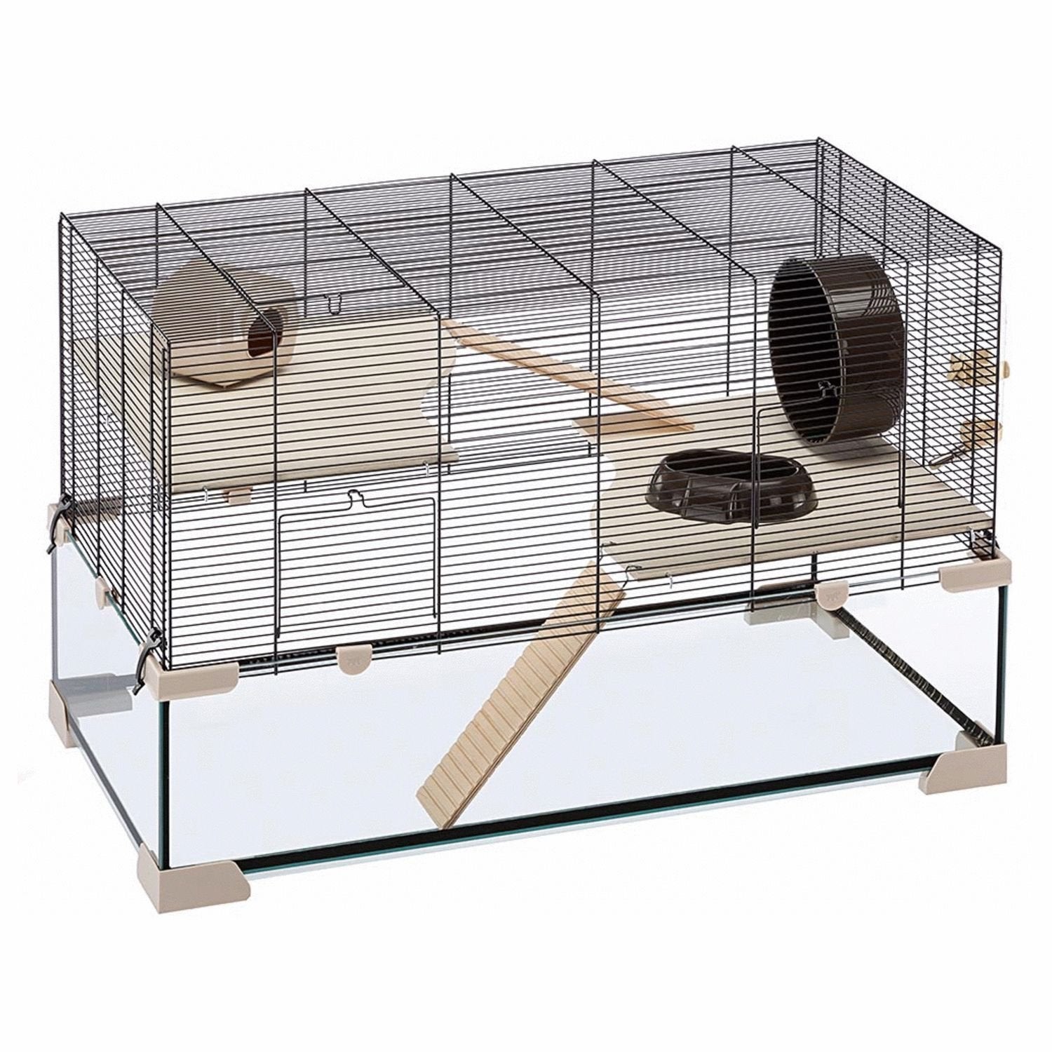 Hamster kooi, Kooi, Minder dan 75 cm, Zo goed als nieuw, Hamster