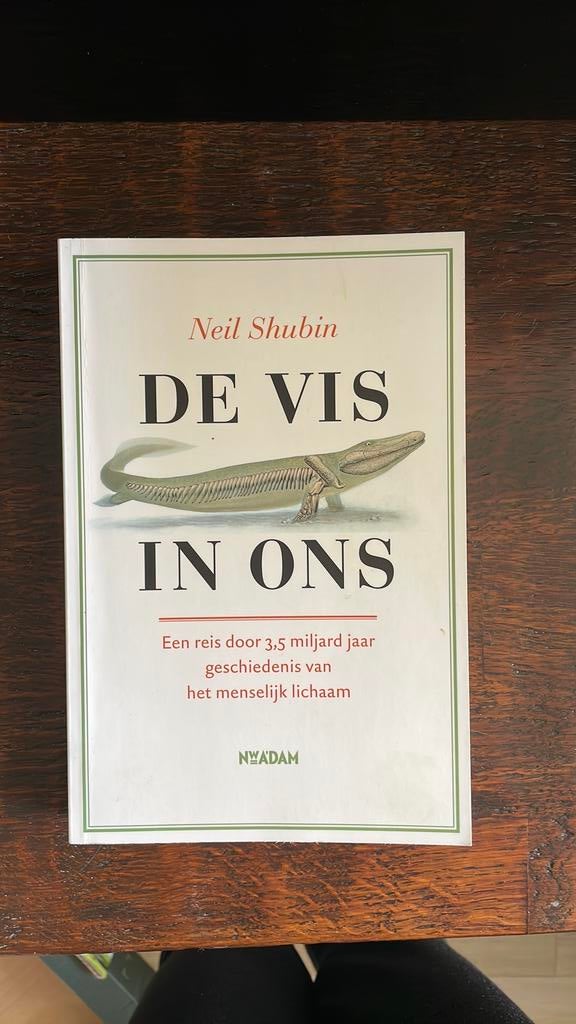 Neil Shubin - De vis in ons, Boeken, Neil Shubin, Ophalen of Verzenden, Zo goed als nieuw, Natuurwetenschap