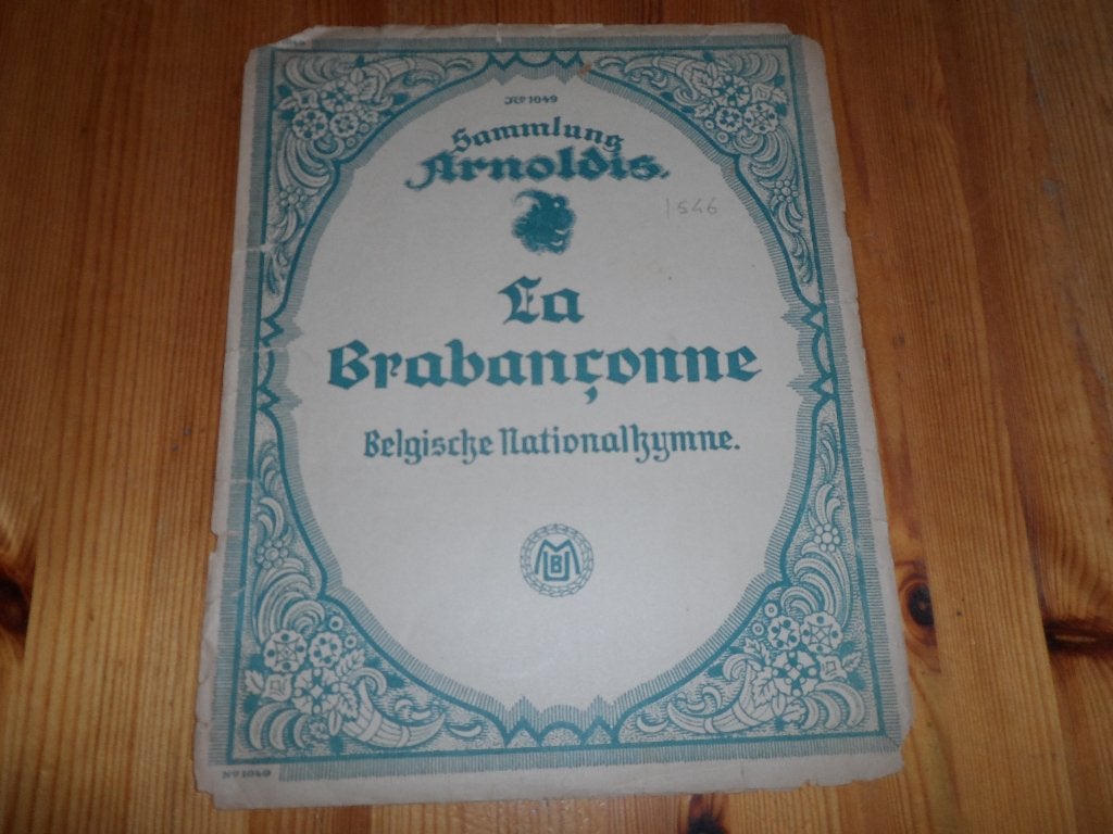 La brabanconne - f. Van campenhout, Gebruikt, Ophalen of Verzenden, Artiest of Componist, Piano