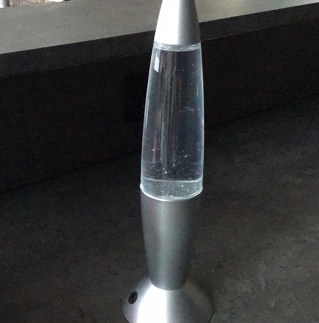 Glitter lamp, Ophalen of Verzenden, Zo goed als nieuw