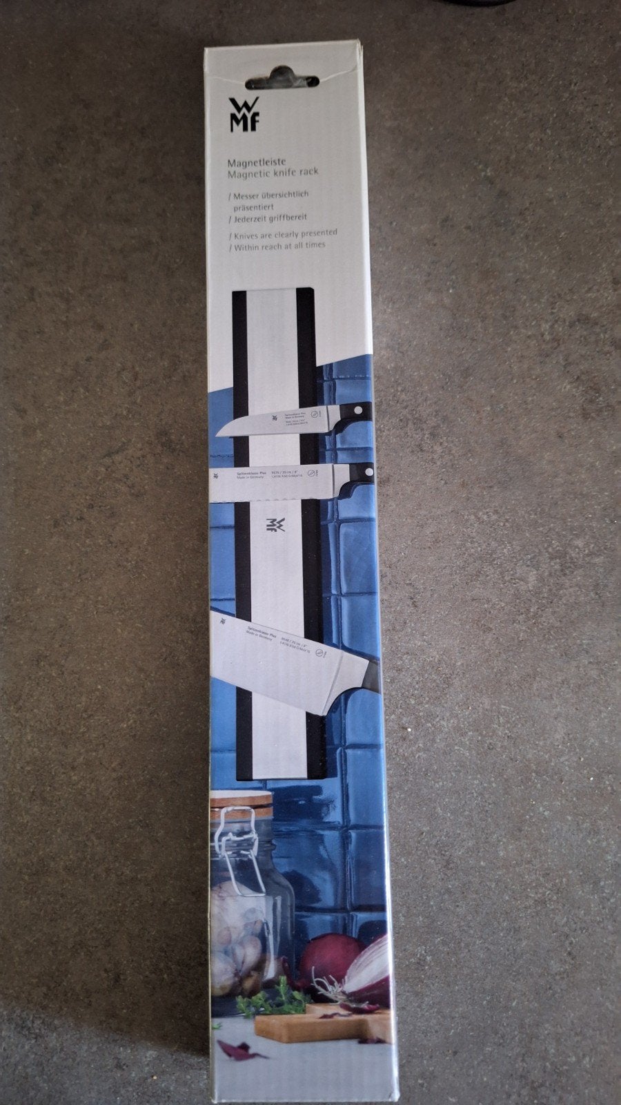 WMF Magnetisch messenrek, Ophalen, Overige typen, Nieuw, Zwart