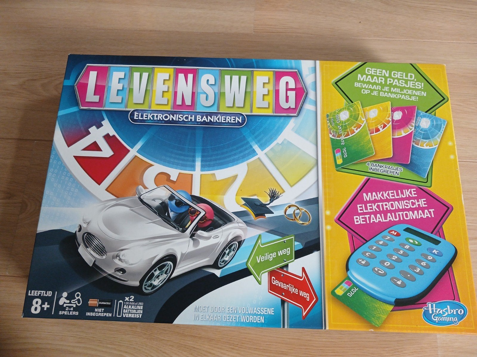 Levensweg Elektronisch Bankieren - Bordspel, Drie of vier spelers, Ophalen of Verzenden, Zo goed als nieuw, Hasbro Gaming