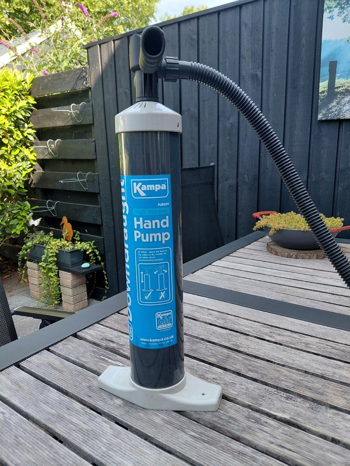 Kampa Handpomp voor opblaasbare producten, Ophalen, Zo goed als nieuw
