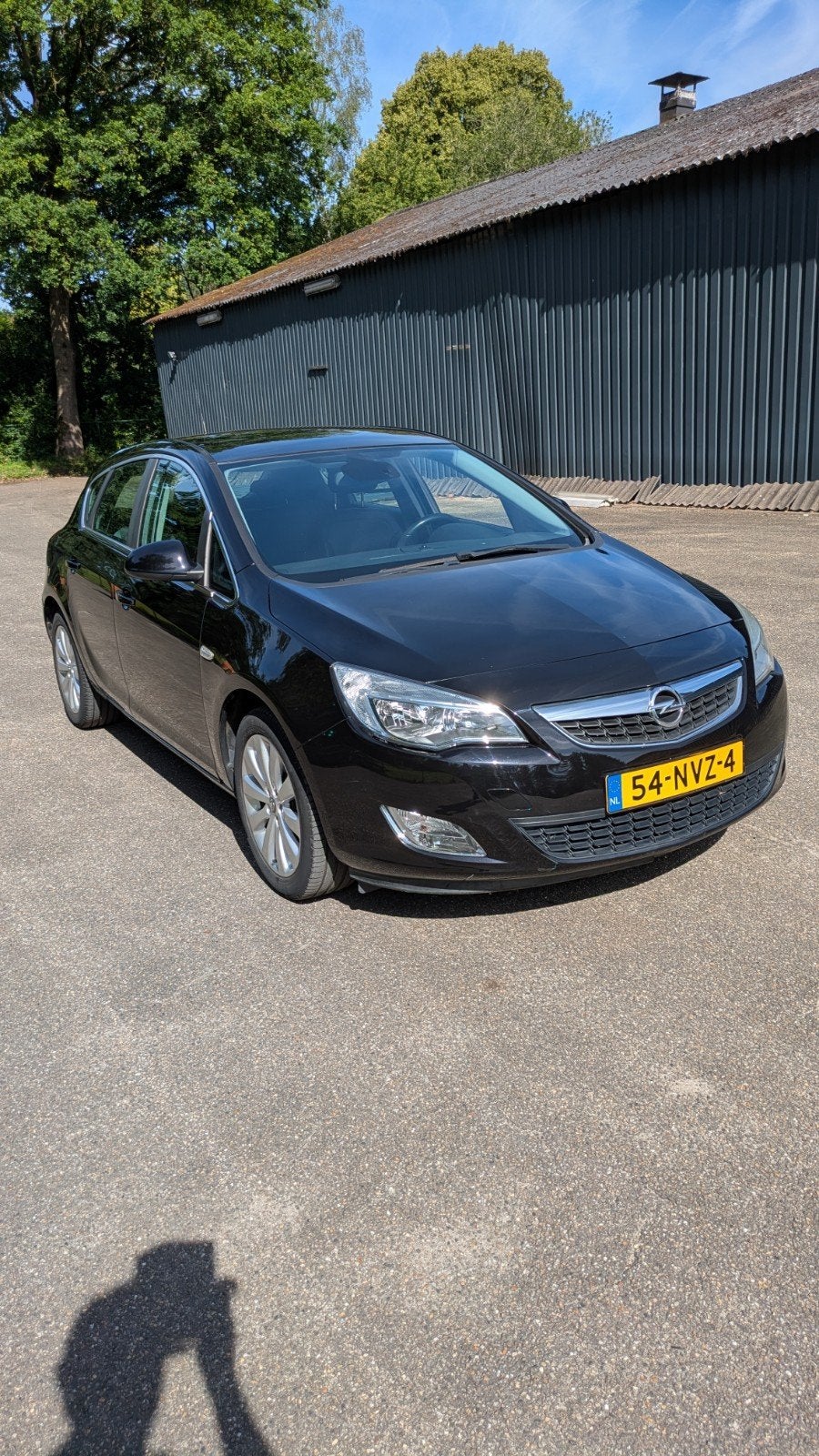 Opel Astra 1.4 Turbo 88KW 5D 2010 Zwart, Auto's, Voorwielaandrijving, 680 kg, 4 cilinders, Zwart