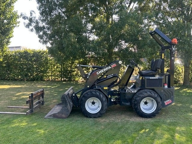 sherpa 300, Ophalen, Wiellader of Shovel