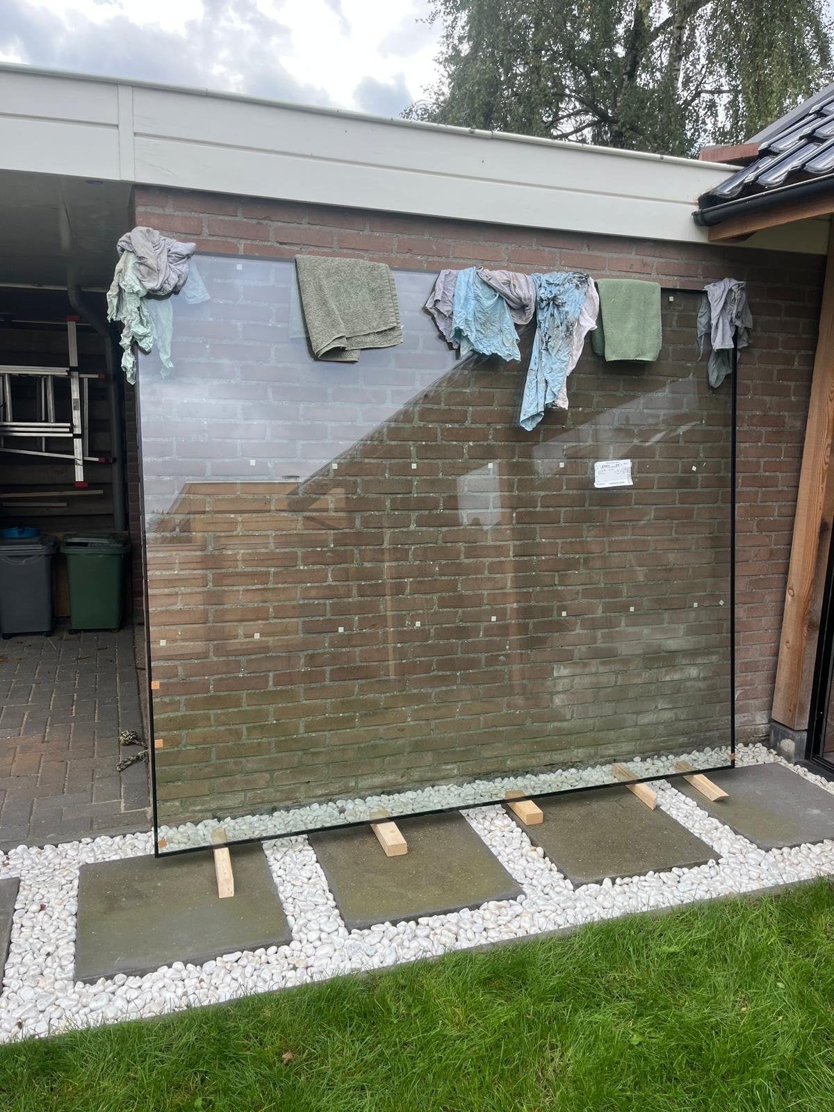Nieuw dubbel glas - Hoge isolatiewaarde - 237 x 2 x 199, Ophalen, Gevelraam of Ruit, Minder dan 80 cm, Nieuw