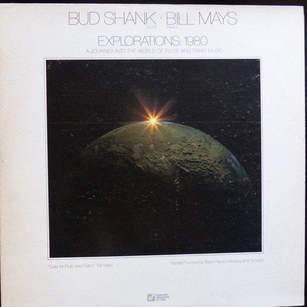 LP Bud Shank | Bill Mays - Explorations: 1980, Ophalen, Gebruikt, 12 inch, LP