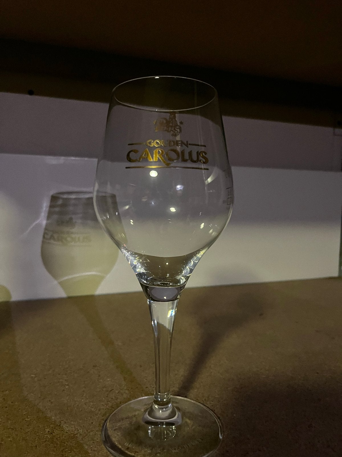 6 Gouden Carolus speciaal bier glazen, Ophalen of Verzenden, Nieuw, Glas of Glazen, Overige merken