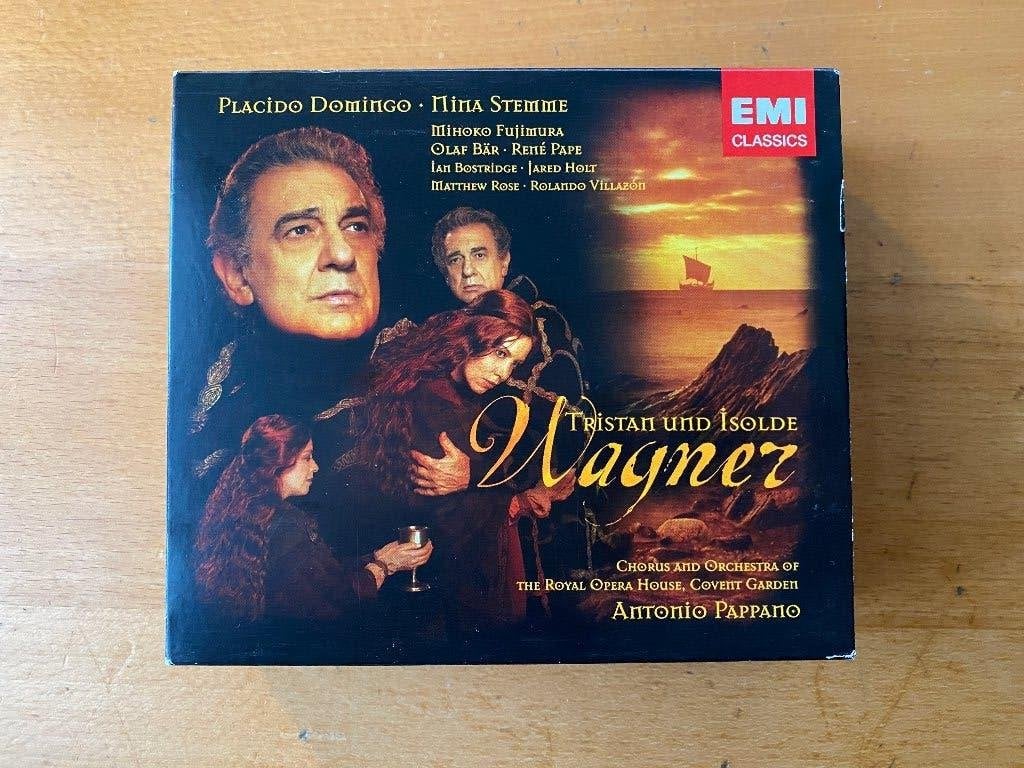 Wagner - Tristan und Isolde (Papano, Domingo, Stemme), Ophalen of Verzenden, Romantiek, Zo goed als nieuw, Opera of Operette