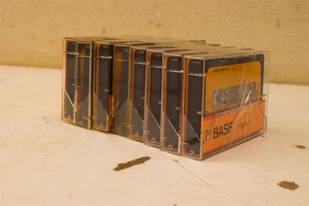 8 stuks Basf cassettebandjes 46967, Ophalen of Verzenden, Gebruikt, Overige genres, 1 bandje
