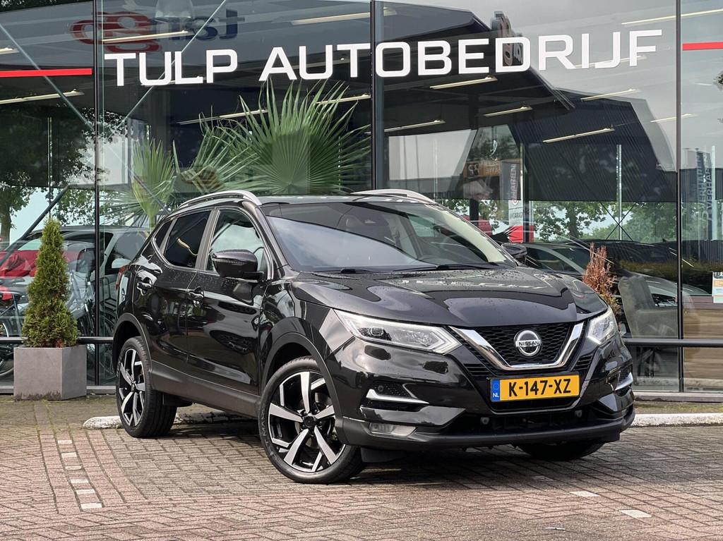 Nissan Qashqai 1.3 DIG-T Premium Edition Clima Cruise NAP, Gebruikt, Zwart, Bedrijf, Qashqai