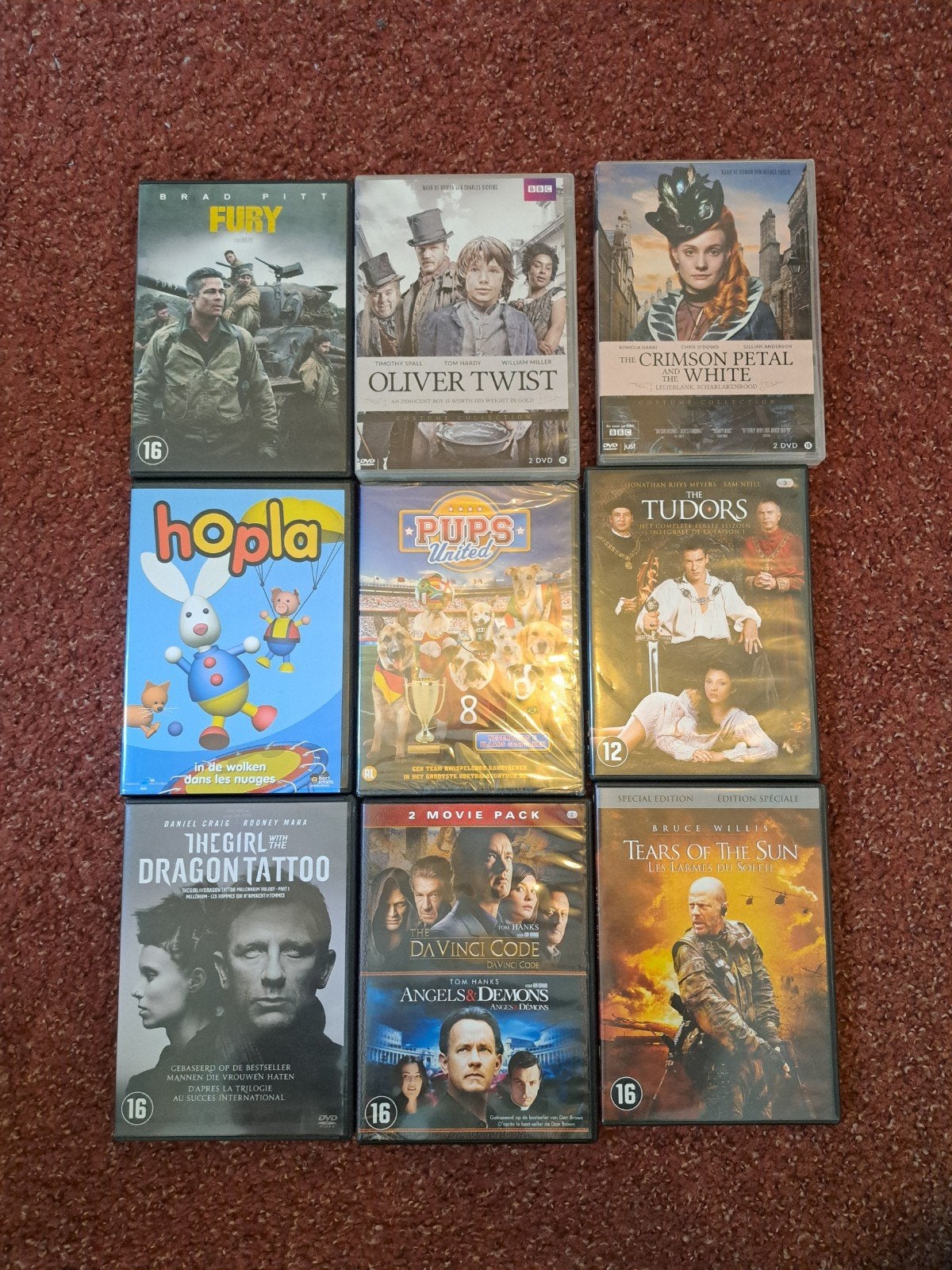Gratis dvd's, Alle leeftijden, Ophalen, Zo goed als nieuw