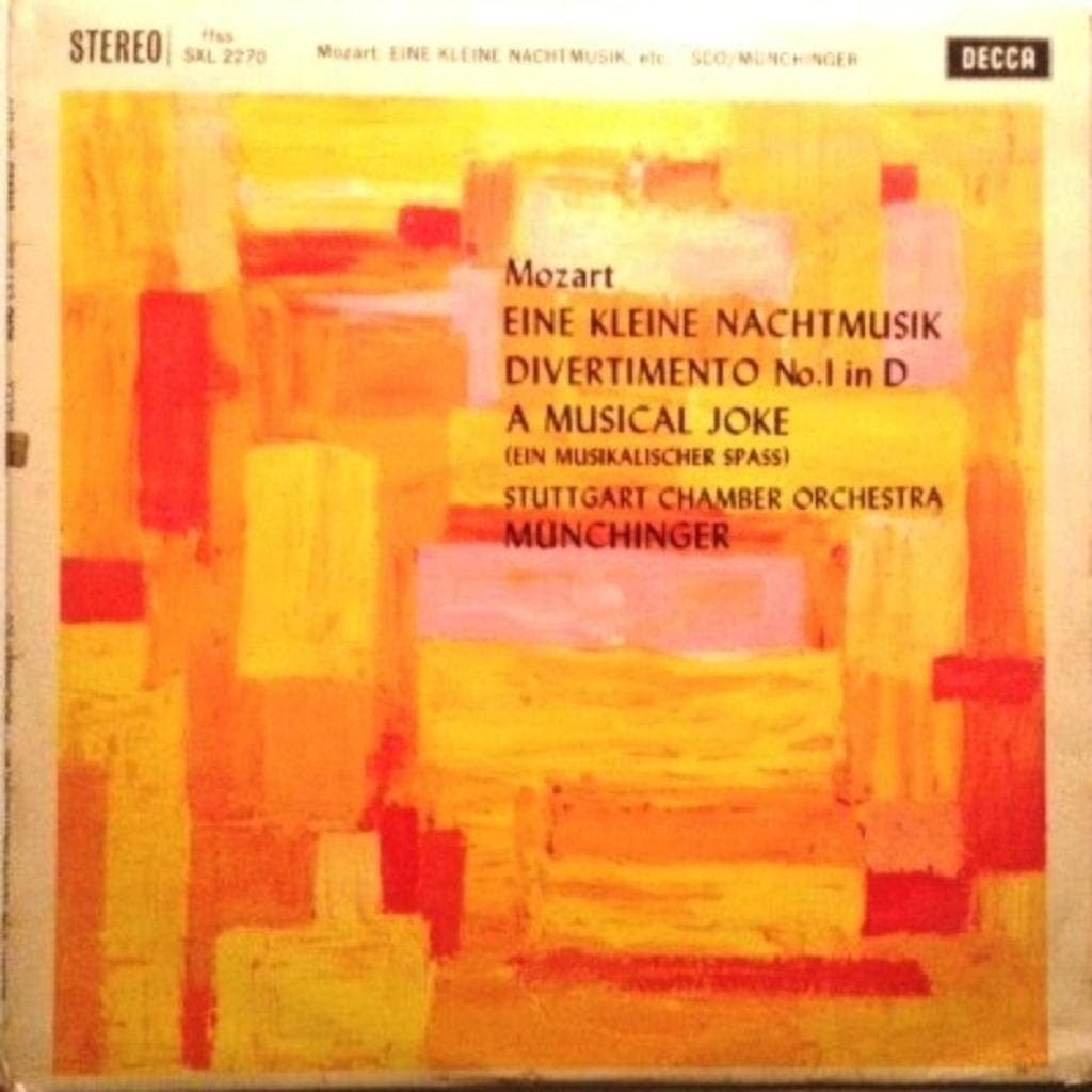 Mozart Eine Kleine Nachtmusik / Divertimento SXL 2270, Kamermuziek, Ophalen of Verzenden, Zo goed als nieuw, 12 inch