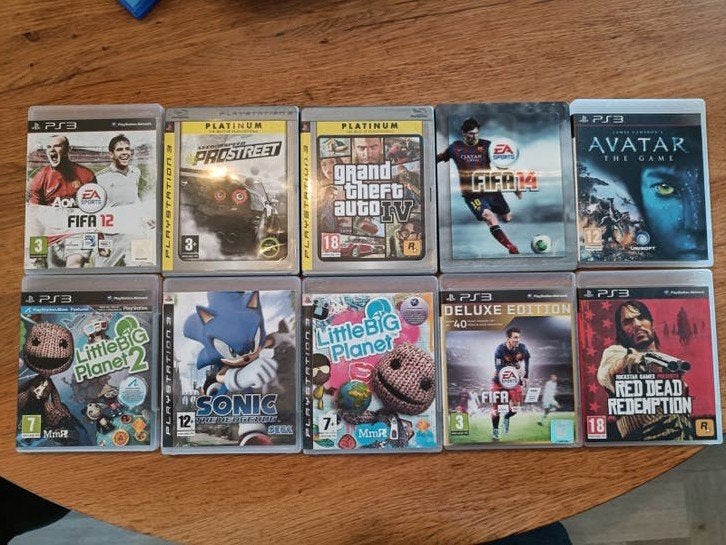 PS3 Games Collectie: Red Dead, FIFA, LittleBigPlanet & meer, Spelcomputers en Games, Games | Sony PlayStation 3, Gebruikt, Vanaf 18 jaar